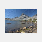 Water | Banner Peak Thousand Island Lake Fleece Deken (Voorkant (Horizontaal))