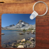 Water | Banner Peak Thousand Island Lake Sleutelhanger (Achterkant)