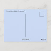 Water Baptism Jordan River Israel Briefkaart (Achterkant)