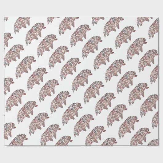 Water Beer Tardigrade Cadeaupapier (Vlak)