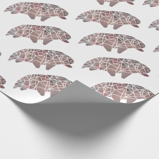 Water Beer Tardigrade Cadeaupapier (Hoek)