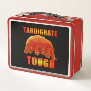 Water beer tardigrade Metal Lunchbox