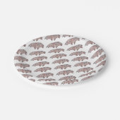 Water Beer Tardigrade Papieren Bordje (Gekanteld)