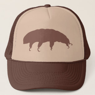 Water Beer Tardigrade Silhouette Cute Creature Trucker Pet