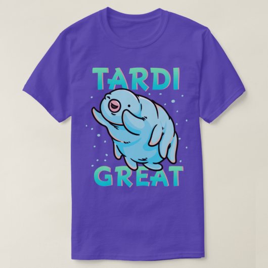 Water Beer Tardigrade Tardi Great T-shirt (Design voorkant)