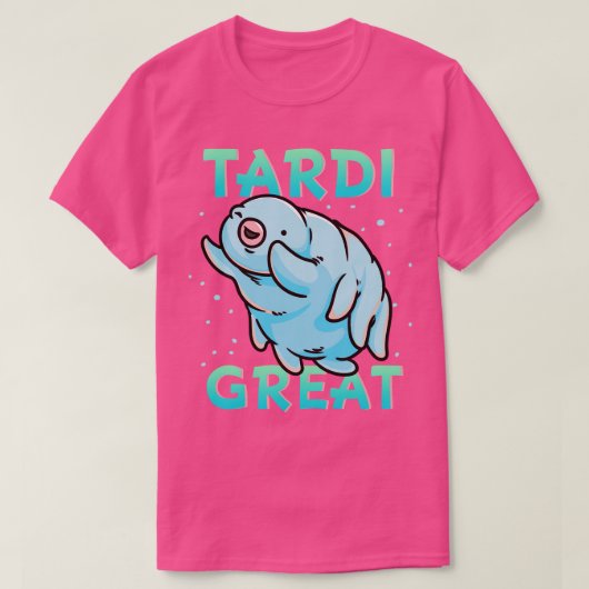 Water Beer Tardigrade Tardi Great T-shirt (Design voorkant)