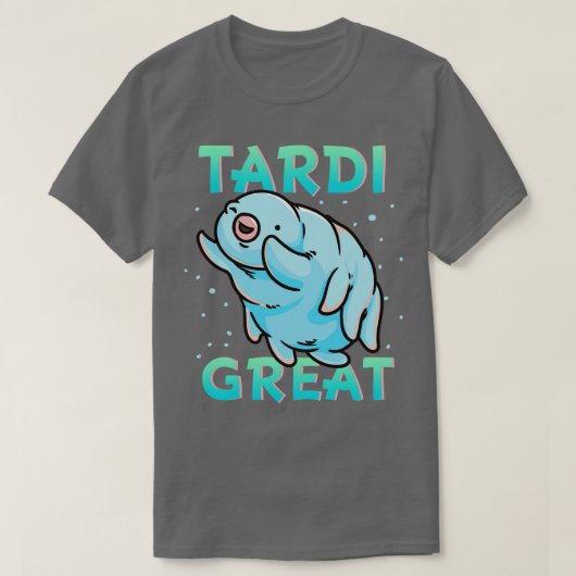 Water Beer Tardigrade Tardi Great T-shirt (Design voorkant)