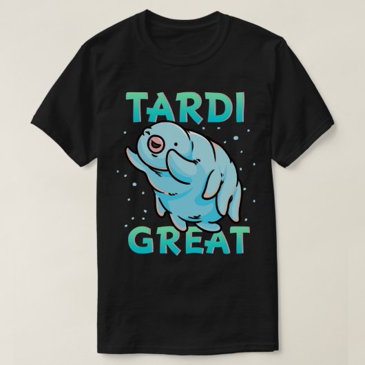 Water Beer Tardigrade Tardi Great T-shirt (Design voorkant)