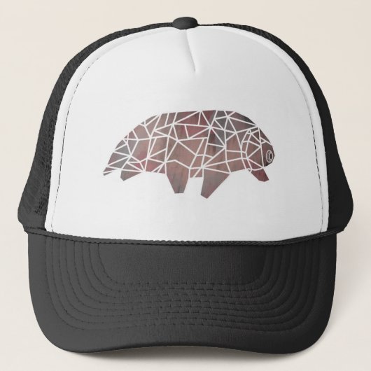 Water Beer Tardigrade Trucker Pet (Voorkant)
