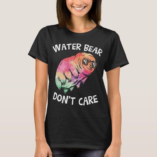 Water Beer zorgt niet voor schimmels Tardigrade Cu T-shirt (Voorkant)
