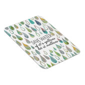 WATER BESCHERMEN Planet om aarde te redden Magneet (Rechterzijde)