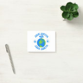 Water Besparen Aarde Redden Post-it® Notes (Kantoor)