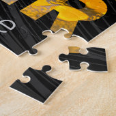 Water Besparen Bier Drinken Motto Voor Verjaardags Legpuzzel (Zijkant)