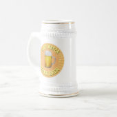 Water besparen - Drink bier Bierpul (Voorkant links)