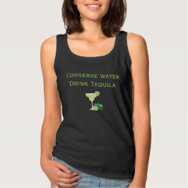 Water besparen Drink Tequila Margarita T-shirt