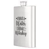 Water besparen Drink Whiskey Flacon (Links)