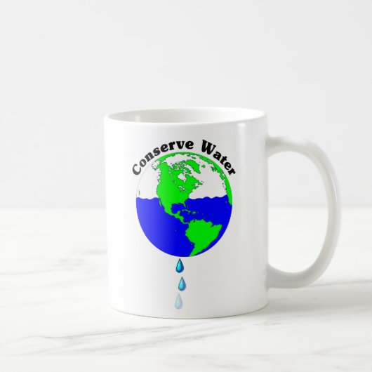 Water besparen koffiemok (Rechts)