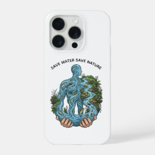 Water Besparen Natuur Behouden Milieubewust Milieu iPhone 15 Pro Case