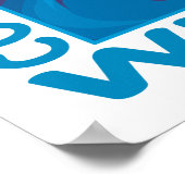 Water besparen poster (Hoek)