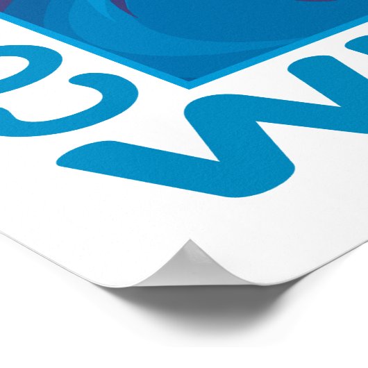 Water besparen poster (Hoek)