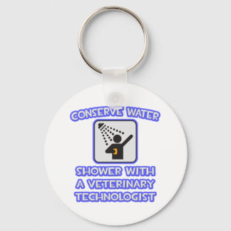 Water besparen ... Shower met een Vet Tech Sleutelhanger