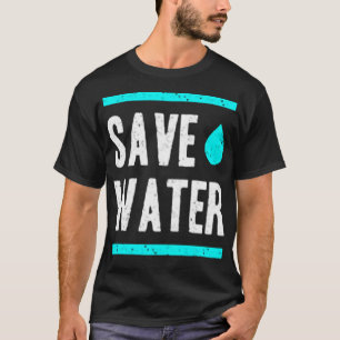 Water besparen t-shirt