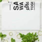 Water besparen theedoek (Gevouwen)