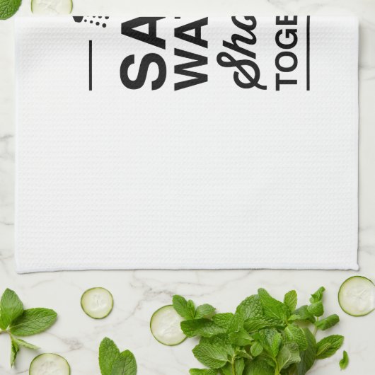 Water besparen theedoek (Gevouwen)