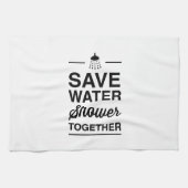 Water besparen theedoek (Horizontaal)