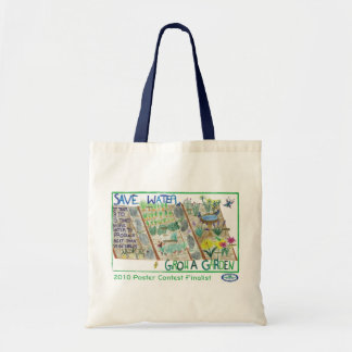 Water besparen tote bag