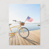 Water | Bicycle By the Lake Briefkaart (Voorkant)