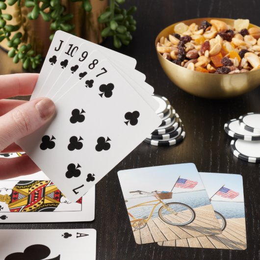 Water | Bicycle By the Lake Pokerkaarten (Insitu)