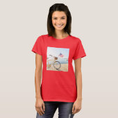 Water | Bicycle By the Lake T-shirt (Voorkant volledig)