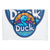 Water Bird Duck Kussensloop (Voorkant-Links)