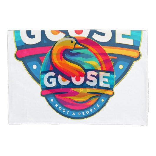 Water Bird Goose Kussensloop (Voorkant)