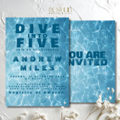 Water Birthday Splash Pool Summer Celebrate Kaart