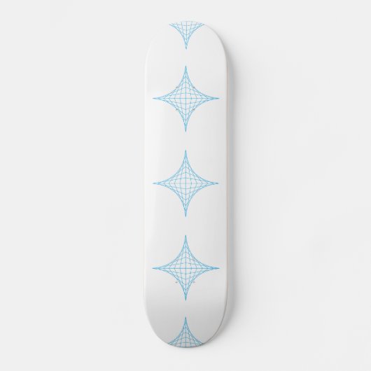 Water (blauw) skateboard (Voorkant)