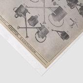  water blikjes Boerderij Tuinieren Decoupage Tissuepapier (Detail)