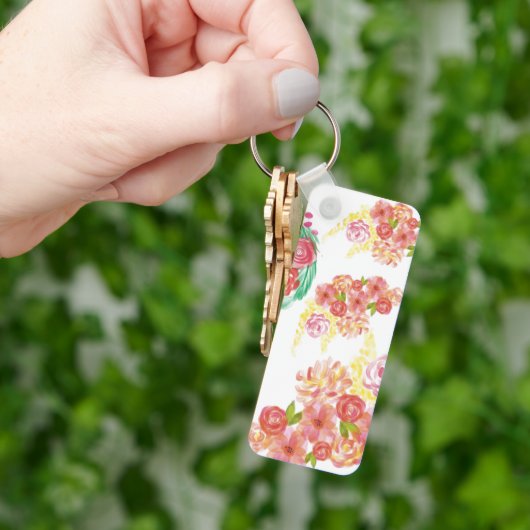 Water bloem sleutelhanger (Hand)