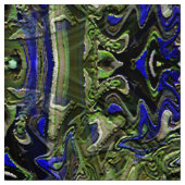 Water Bloemen..... Stof (Swatch)