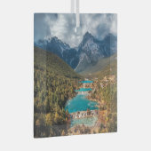 Water | Blue Moon Lake, China Glas Ornament (Voorkant Rechts)