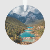 Water | Blue Moon Lake, China Ornament (achterkant)