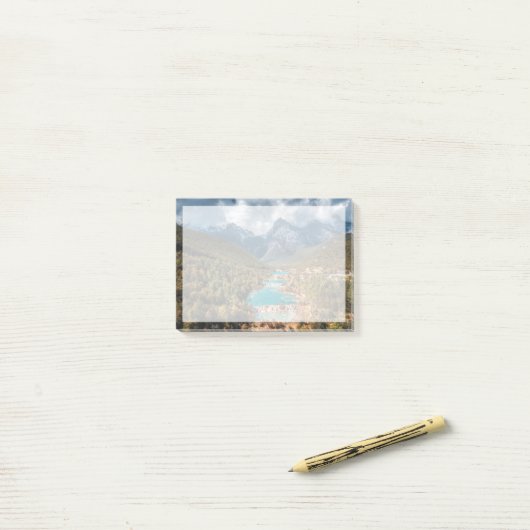 Water | Blue Moon Lake, China Post-it® Notes (Op bureau)