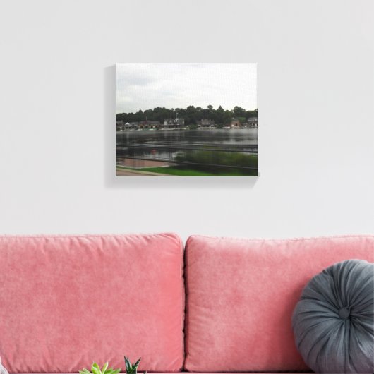 Water Blur Canvas Afdruk (Insitu (Woonkamer))