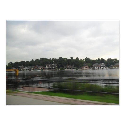 Water Blur Foto Afdruk (Voorkant)