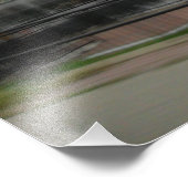 Water Blur Foto Afdruk (Hoek)