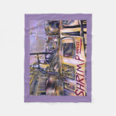 Water.born Mystery Meat, Israël Fleece Deken (Voorkant)