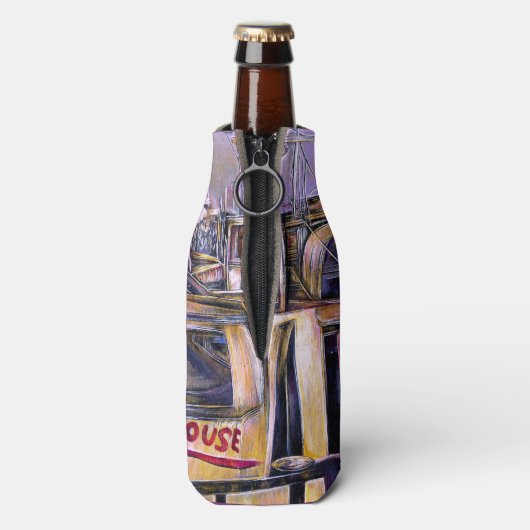 Water.born Mystery Meat, Israël Flesjeskoeler (Fles Achterkant)