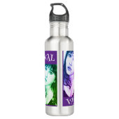 WATER BOTTLE 24 OZ - VAL WATERFLES  (Achterkant)