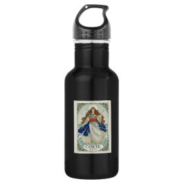 Water Bottle Cancer Zodiac Artisan Waterfles